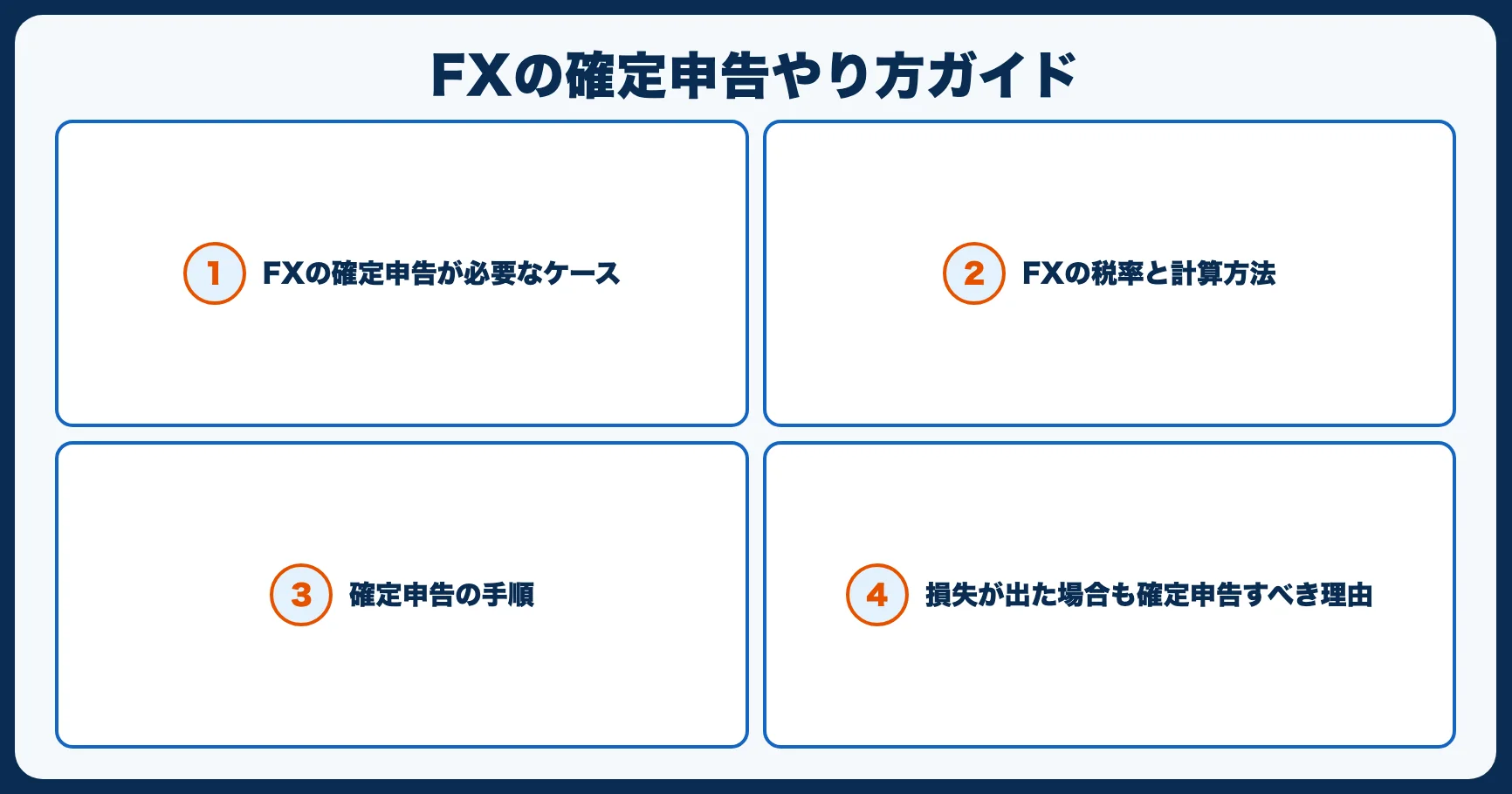 FXの確定申告やり方ガイド｜会社員でも必要なケースと手順